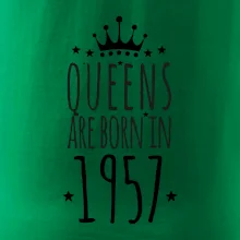 Queens are born in 1957