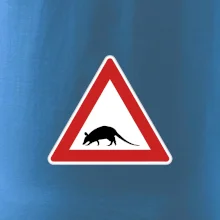 Dopravná značka - krysa Dopravná značka - krysa