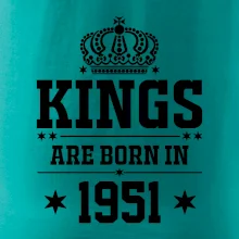 Kings are born in 1951