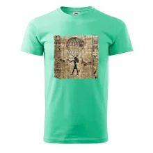 Egyptské hieroglyfy parašutista