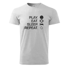Play Eat Sleep Repeat volejbal Play Eat Sleep Repeat volejbal