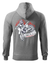 Motocross extreme sport fire