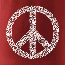 War Peace symbol icons