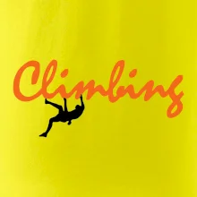 Climbing písací text