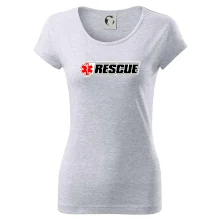 Záchranár rescue kríž červený