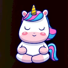 Yoga jednorožec - relax