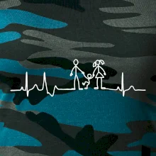 EKG rodina a jedno dieťa