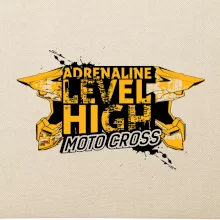 Motocross adrenaline level high