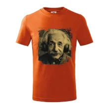 Albert Einstein so slúchadlami