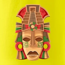 Mayové maska červené uši