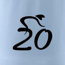 Cyklista oslavuje dvadsiatku (20)