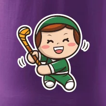 Ikona pozemný hokej chlapec / holka