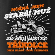 Možná jsem starší muž - tříkolka Možná jsem starší muž - tříkolka