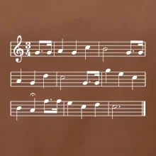 Veľa šťastia zdravia - noty