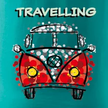 Traveling kreslené auto (lulu_art)