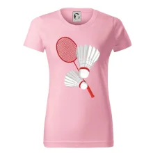 Bedminton - pálka a košík