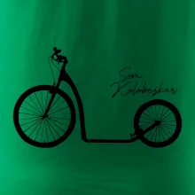 Som kolobežkár veľké a malé koleso