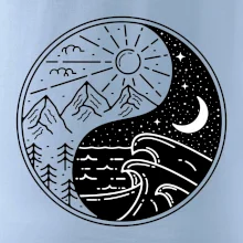 Yin & Yang hory a moře Yin & Yang hory a moře