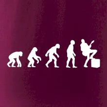 Evolúcia gitarista - noha na kombe