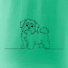 Havanský psík linka jedným ťahom