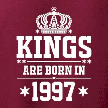 Kings are born in 1997