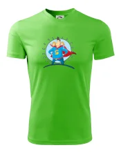 Ocko superman - dievča a dievča