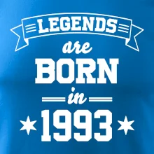 Legends are born in 1993