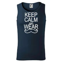 Keep calm and wear mustache Keep calm and wear mustache