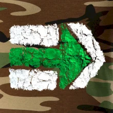 Párová turistická značka  zelená