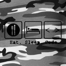 Eat sleep Code Eat sleep Code
