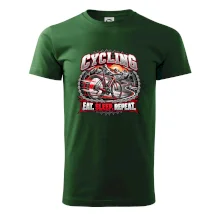 Bicykel medzi horami eat sleep repeat