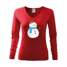 Snehuliak so šálom Snehuliak so šálom