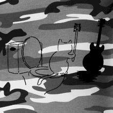 Mačka a gitara WC Mačka a gitara WC