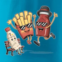 Súboj o hranolky kečup tatárka