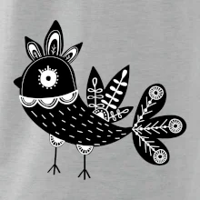 Vtáčik čiernobiely folklór Vtáčik čiernobiely folklór