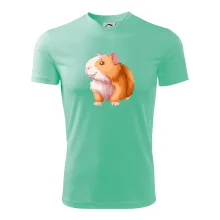 Morča - kreslené, bielo oranžové