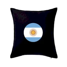 Argentína vlajka guľatá