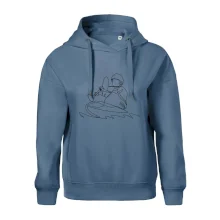 Kajak na vode jedným ťahom