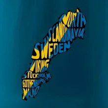 Mapy - názvy miest - Švédsko Mapy - názvy miest - Švédsko