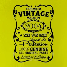 Vintage Etiketa - 2004