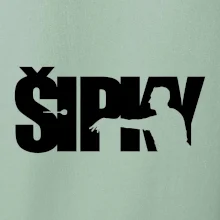 Šípky - nápis so šípkarom