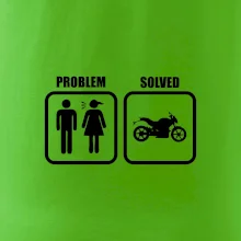 Problém cestná motorka