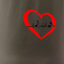Moje srdce bije pre hudbu - srdce malé