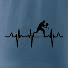 EKG stolný tenista stojaci