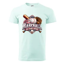 Baseballová pálka s rukavicou eat sleep repeat