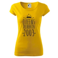 Queens are born in 2003