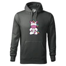 Yoga fučiaci jednorožec