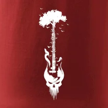 Gitara strom a lebka