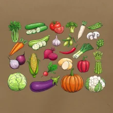 Zelenina zo záhradky