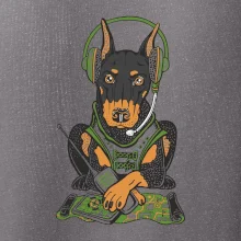 Bojový doberman (Pecka design)